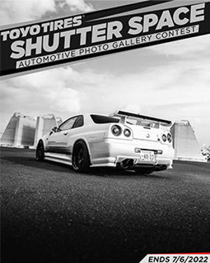 Sixth Annual Toyo Tires Shutter Space Automotive Photo Contest Returns Prizes Include Adorama and Pelican Merchandise, Photo Features, and More.